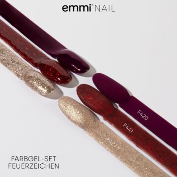 Farbgel-Set "Feuerzeichen"