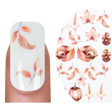 Emmi-Nail Watertattoo Herbst Blätter