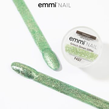 Emmi-Nail Glittergel Grinch Green Glitter -F437-