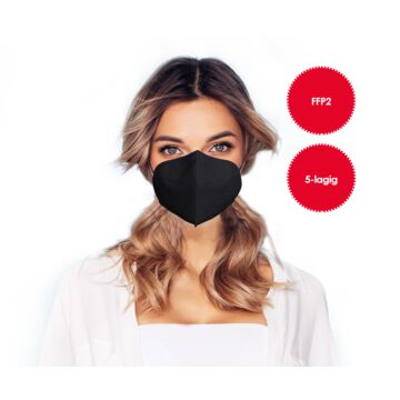 FFP2 Atemschutzmaske schwarz *1 Stück*