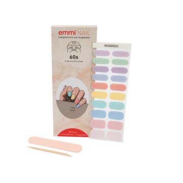 Emmi-Nail Gel Nagelfolien Pastell 20Stk.