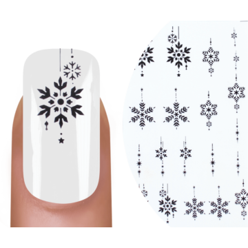 Emmi-Nail Watertattoo Snow Flakes