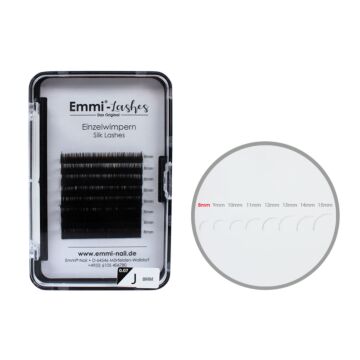 Emmi®-Lashes Silk Lashes Einzelwimpern J-Curl 0,07mm