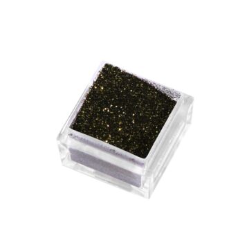 Glitterpuder olive