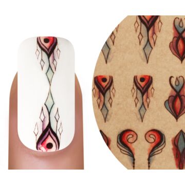 Emmi-Nail Watertattoo Ornamente Aquarell 5