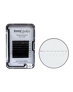Emmi®-Lashes Silk Lashes Einzelwimpern D-Curl 0,20mm