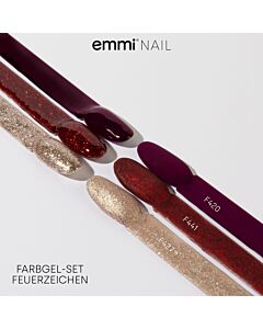 Farbgel-Set "Feuerzeichen"