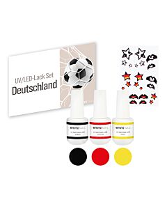 Shellac UV Polish Set "EM Deutschland"