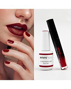 Shellac + Lipstick "Wine Time"