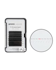 Emmi®-Lashes Silk YY-Lashes Einzelwimpern C-Curl 0,05mm