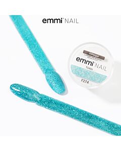 Emmi-Nail Glittergel Türkis 5ml -F274-