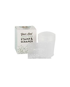 MoYou-London Crystal Clear Stamper und Scraper