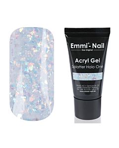 Emmi-Nail Acryl Gel Tube Splatter Holo One 30g